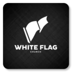 white flag android application logo